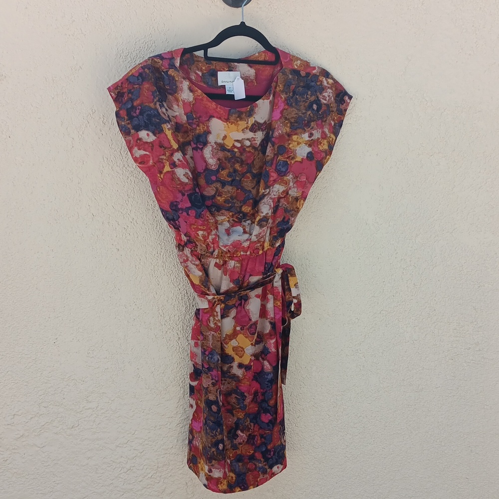 Donna Morgan Vtg silk Dress Size 2